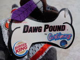 Cleveland Browns NFL Plush 1999 Burger King Plus Dawg Pound Trapper Cool Beans