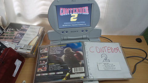 Contender 2 Boxing PS1 Tested Playstation 1 Game
