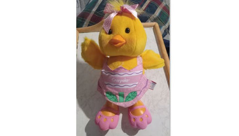 Daffadilly Duck Crayola Bunny & Company Vintage 1990 Hallmark Plush Heartline