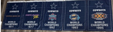 Dallas Cowboys 3x5 NFL Flag Super Bowl  Set of 5 Bundle