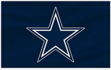 Dallas Cowboys NFL Blue Star 3x5 foot Flag