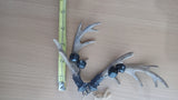 Deer Antler 4 Inch Ornament With Bells Decor  Chime Christmas Door Car Mirror etc.