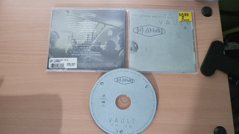 Def Leppard Greatest Hits The Vault Tested Music CD