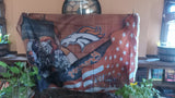 Denver Broncos & Stripes & Steroids NFL 3X5 Feet Flag Banner