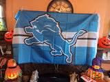 Detroit Lions 3X5 Feet NFL Flag Tapestry Banner