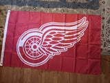 Detroit Red Wings NHL 3X5 Feet Flag Banner Pole or Wall Decor