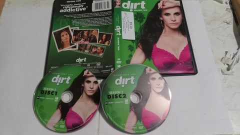Dirt Season Two DVD Courtney Cox 2 Disks Tested To The End