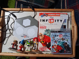 Disney Infinity PS3 BUNDLE Portal + Game + Guide Book + 4 Characters Mickey Buzz