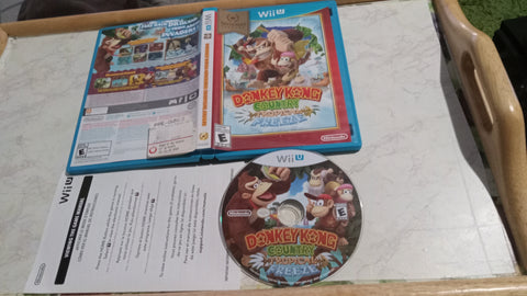Donkey Kong Country Tropical Freeze Tested Nintendo Wii-U Video Game