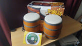 Donkey Konga Bongos Controller + Jungle Beat Game + Box Used Nintendo Gamecube