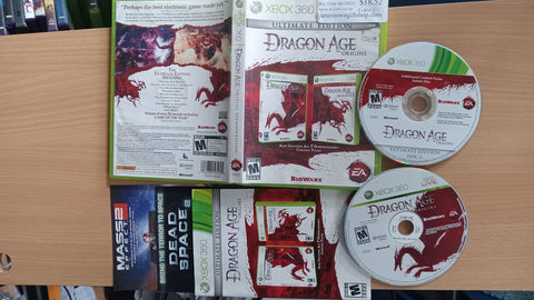 Dragon Age Origins Ultimate Edition Xbox 360 Used Video Game