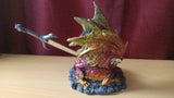 Dragon Fantasy 5.75" Sculpture Letter Opener Holder Figurine
