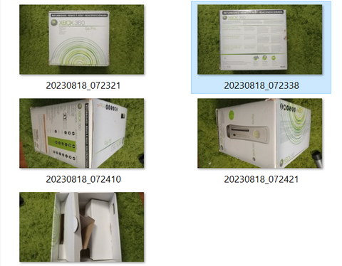EMPTY BOX Xbox 360 Go Pro Replacement box