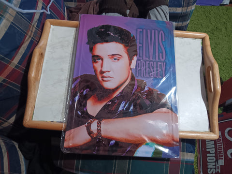 Elvis Presley The King Hollywood Headshot Metal Tin Sign Metal 16.88x12