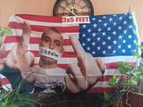 Eminem 3x5 Flag Middle Finger America Music Flag