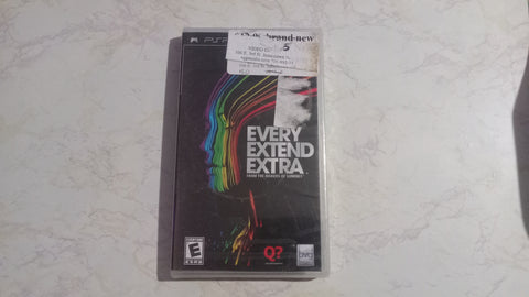 Every Extend Extra BRAND NEW PSP Video Game