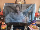 🎃 Halloween Exorcist Linda Blair Head Turner 3X5 Feet Flag Movie Tapestry