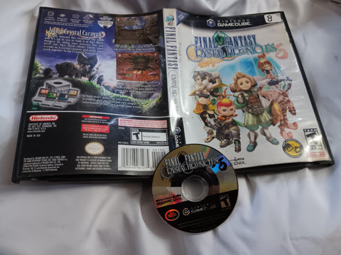 Final Fantasy Chrystal Chronicles Used Nintendo Gamecube Video Game