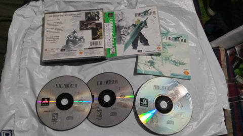 Final Fantasy VII PS1 Tested Playstation 1 Game