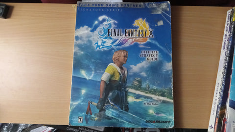 Final Fantasy X Brady Games Official Strategy Guide Playstation 2