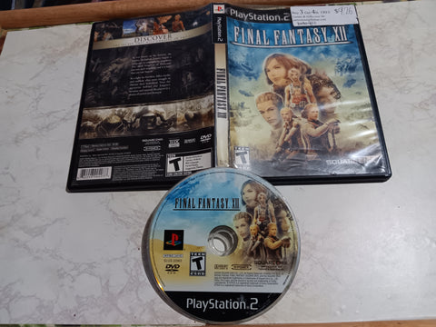 Final Fantasy XII PS2 Tested Playstation 2 Video Game