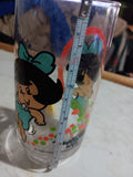 Flintstones Kids Betty Rubble Pizza Hut 6 Inch Drinking Glass