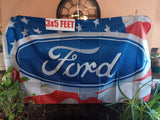 Ford USA Stars & Stripes Automobile 3x5 Feet Flag