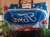 Ford USA Stars & Stripes Automobile 3x5 Feet Flag
