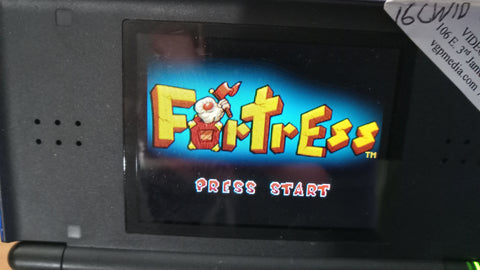 Fortress GBA Tested Nintendo Game Boy Advance Game