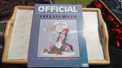 Foxworthy Official Metal Sign 12.5x17.4 Inch Tin Sign