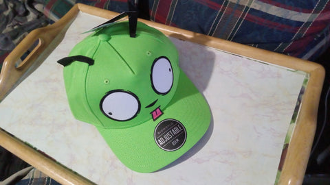 GIR 3D Snapback Hat Invader Zim Baseball Cap