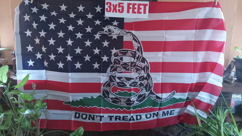 Gadsden Don't Tread On Me 3x5 American Flag