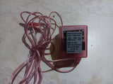 GameBoy Color AC Adapter Clear Pink Charger Tested