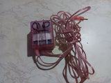 GameBoy Color AC Adapter Clear Pink Charger Tested