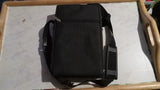 Gameboy 4 Section Black Storage Nintendo Carrying Case w Shoulder Strap