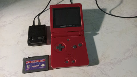 Gameboy Advance SP Console + NAMCO Museum GBA System BUNDLE