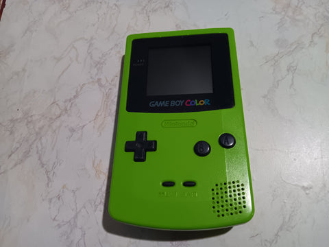 Gameboy Color Kiwi Console Tested Lime Green Game Boy System