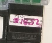 Gamecube 251 Block OEM Black Memory Card USED