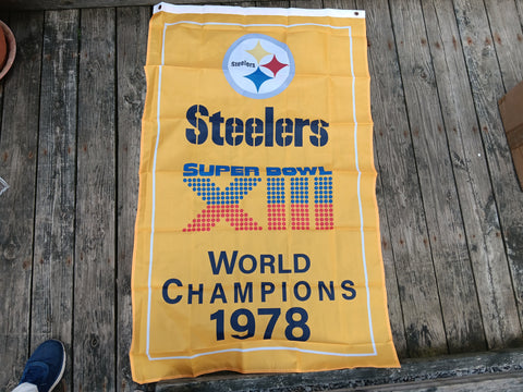 Pittsburgh Steelers 1978 Super Bowl Champions NFL 3x5 Flag