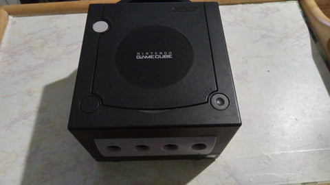 Gamecube Black Console ONLY Tested System NO CABLES NO CONTROLLER
