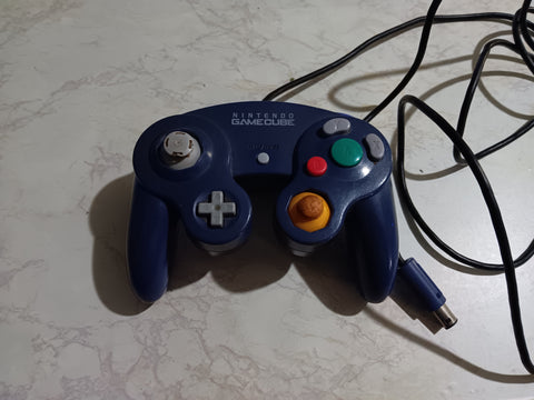 Gamecube Indigo Controller OEM Nintendo Purple DOL-003