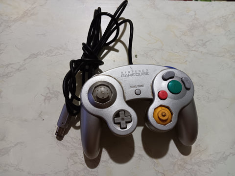 Gamecube Platinum Controller OEM Nintendo Silver DOL-003