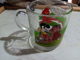 2 Garfield Cartoon Vintage McDonald's Mugs 11 OZ Drinking Glass