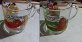 2 Garfield Cartoon Vintage McDonald's Mugs 11 OZ Drinking Glass