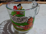 Garfield Cartoon Vintage McDonald's Not The One 11 OZ Drinking Glass