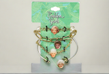Golden Girls Charm Bracelet Gift Set