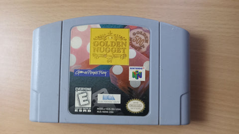 Golden Nugget Casino N64 Used Video Game Cartridge Nintendo 64