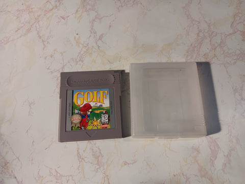 Golf for Gameboy with Clear Protective Case Video Game