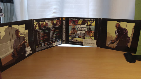 Grand Theft Auto San Andreas Official Soundtrack 2 Music CDs + 1 DVD The Introduction
