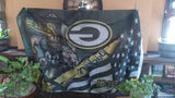 Green Bay Packers Stars & Stripes & Steroids NFL 3X5 Feet Flag Banner